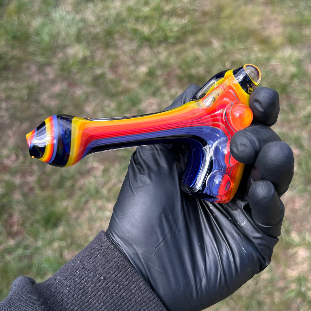 Claw Hammer 12 Glass Pipe Stargaze Glass   