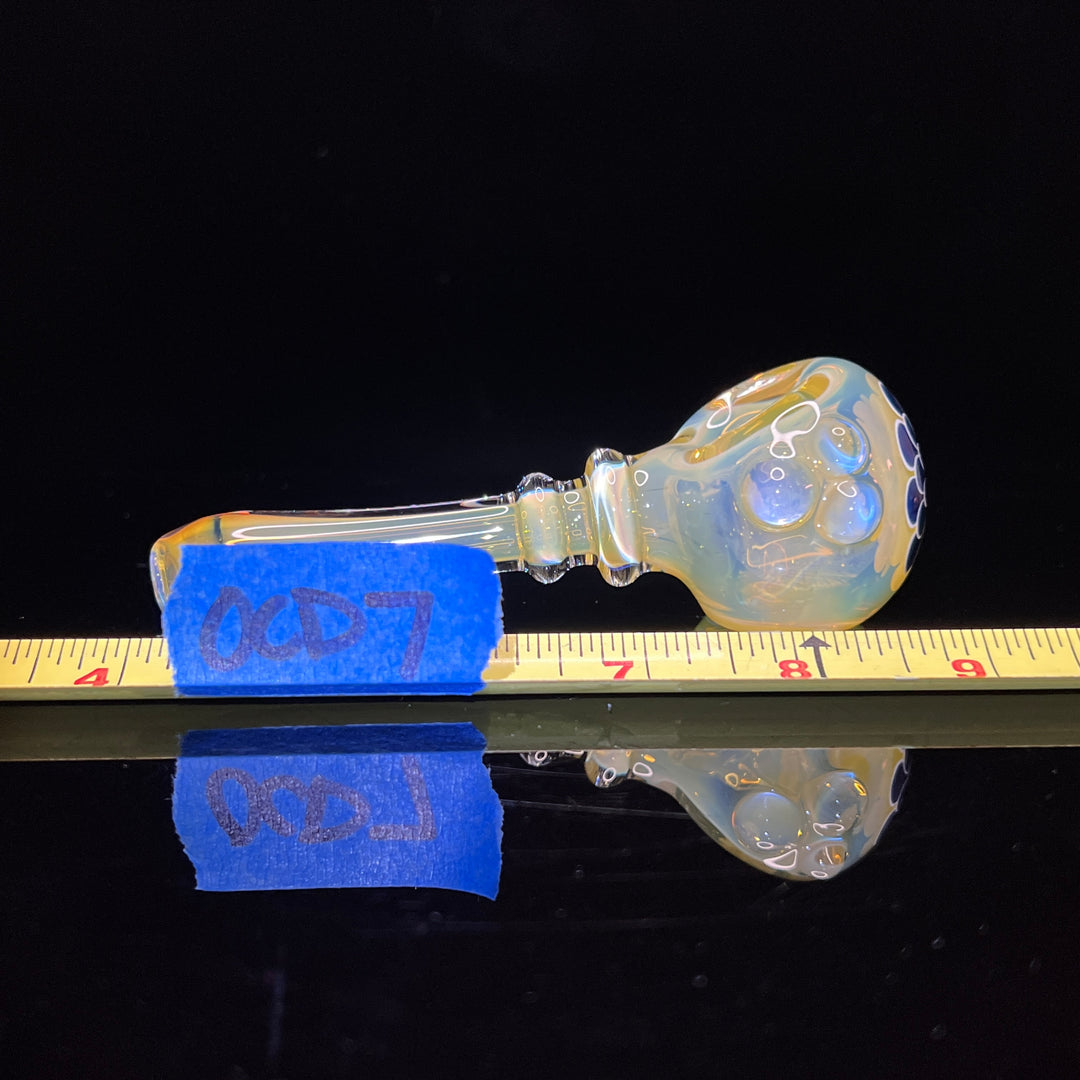 Cobalt Dot Stack Glass Pipe 7 Glass Pipe Odo Glass   