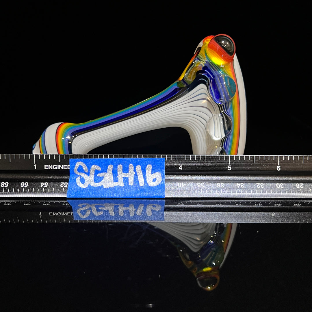 Claw Hammer 16 Glass Pipe Stargaze Glass   