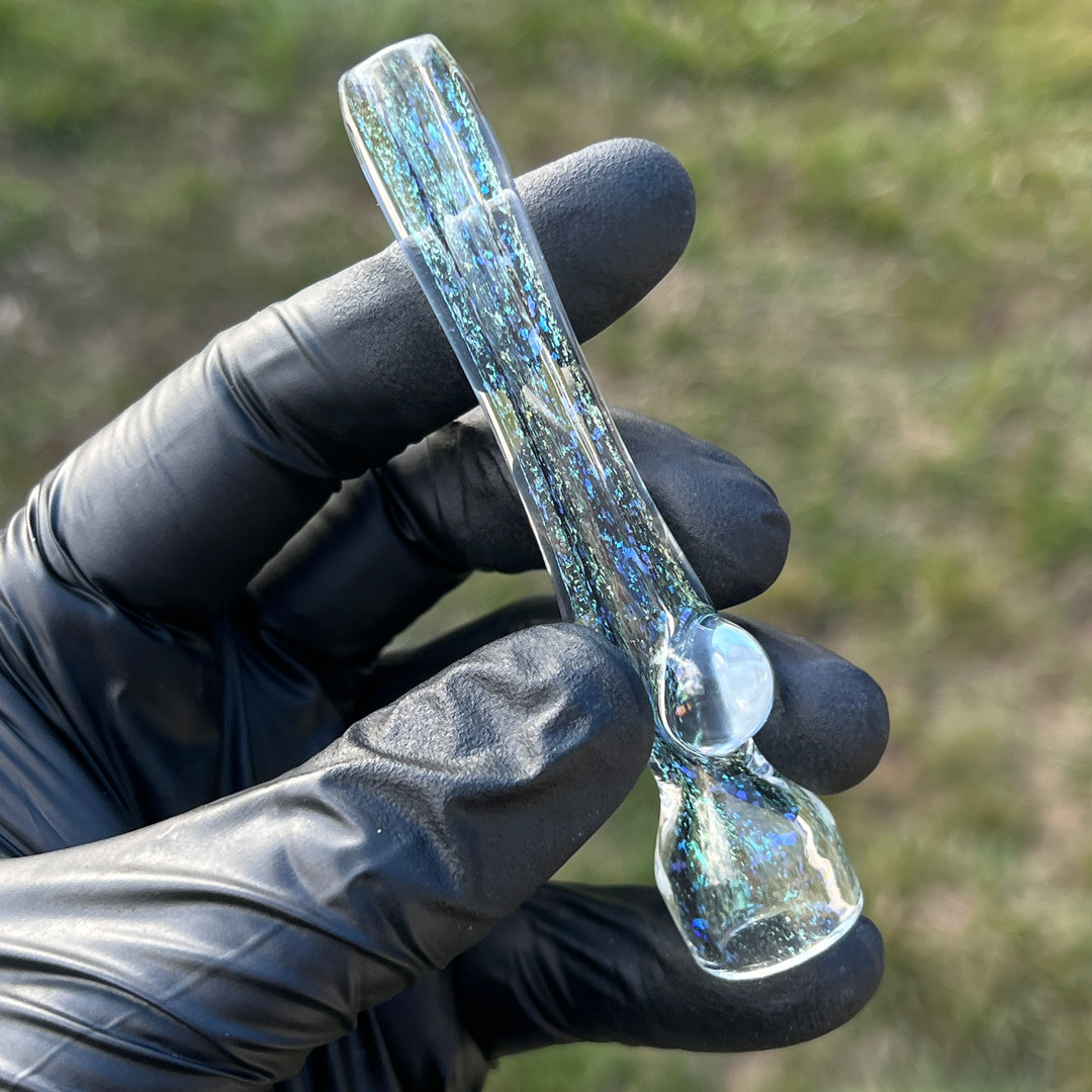 Uber Dichro Chillum 4 Glass Pipe Hilljack Glass   