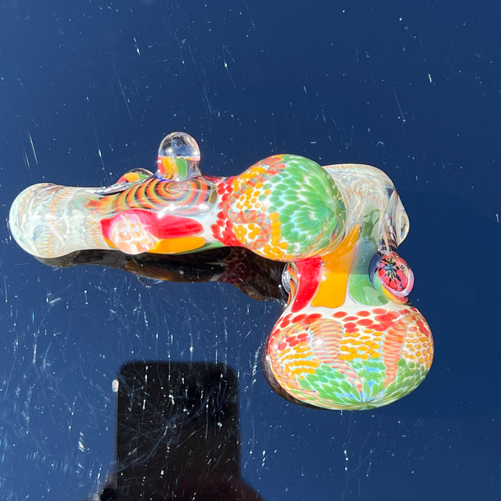 Glass Berry Cupcake Sidecar Glass Pipe Glass Berry Cupcake   