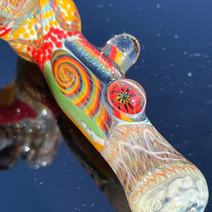 Glass Berry Cupcake Sidecar Glass Pipe Glass Berry Cupcake   