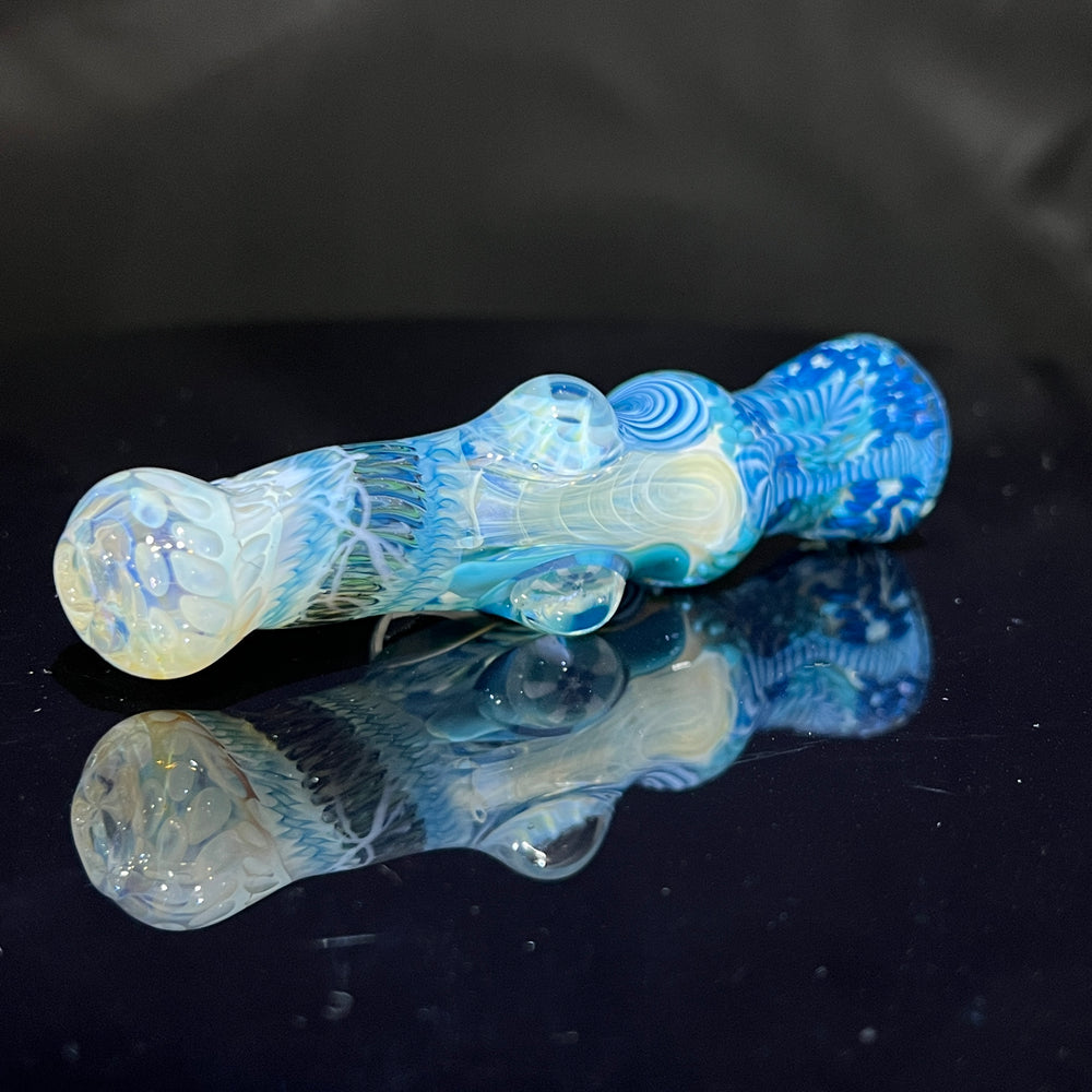 Glass Berry Cupcake Chillum 8 Glass Pipe Glass Berry Cupcake   