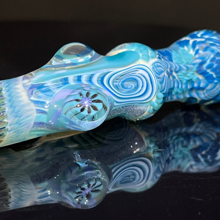 Glass Berry Cupcake Chillum 8 Glass Pipe Glass Berry Cupcake   