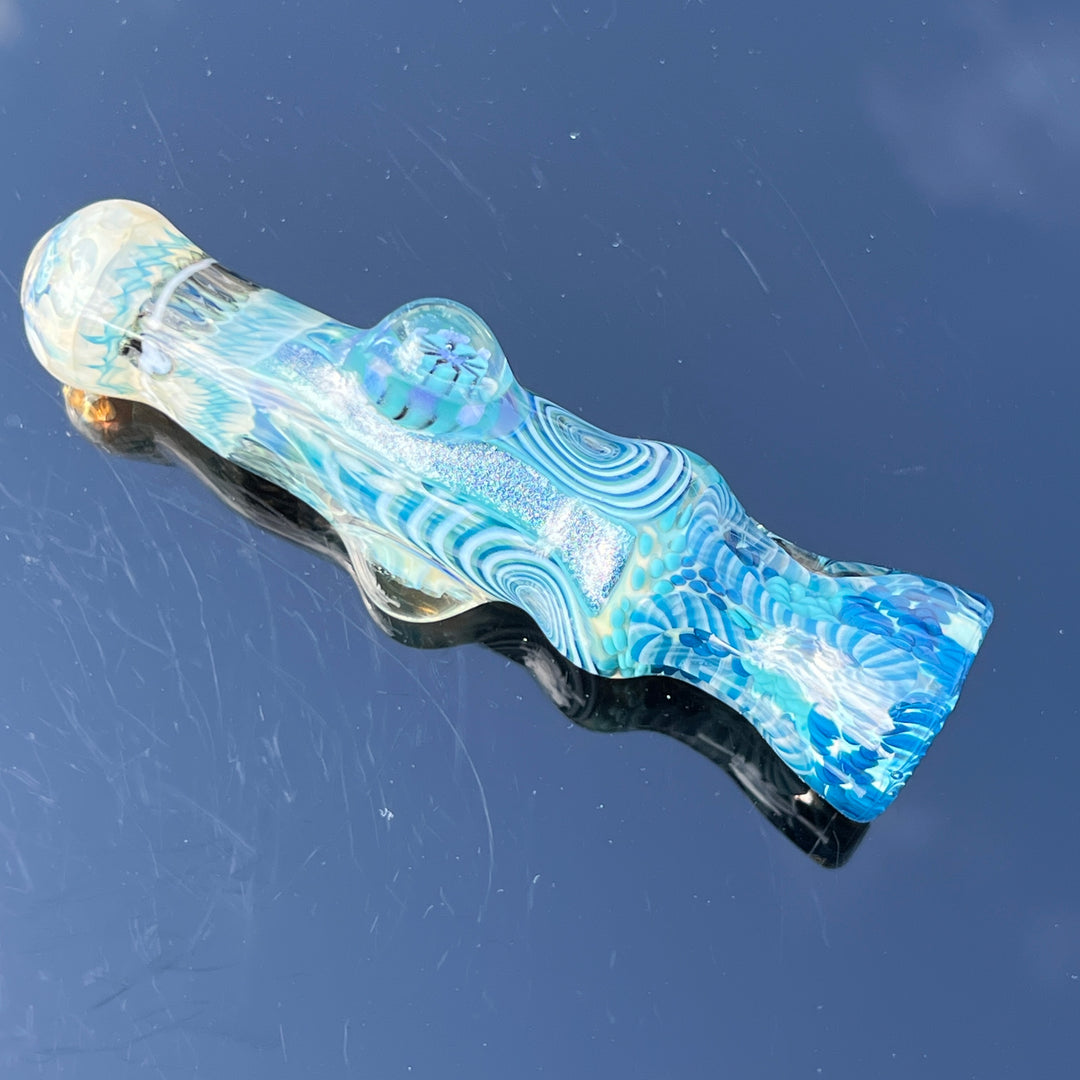 Glass Berry Cupcake Chillum 8 Glass Pipe Glass Berry Cupcake   