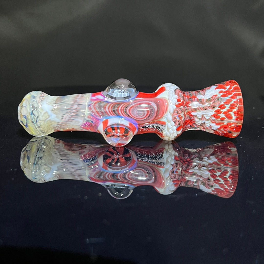 Glass Berry Cupcake Chillum 9 Glass Pipe Glass Berry Cupcake   