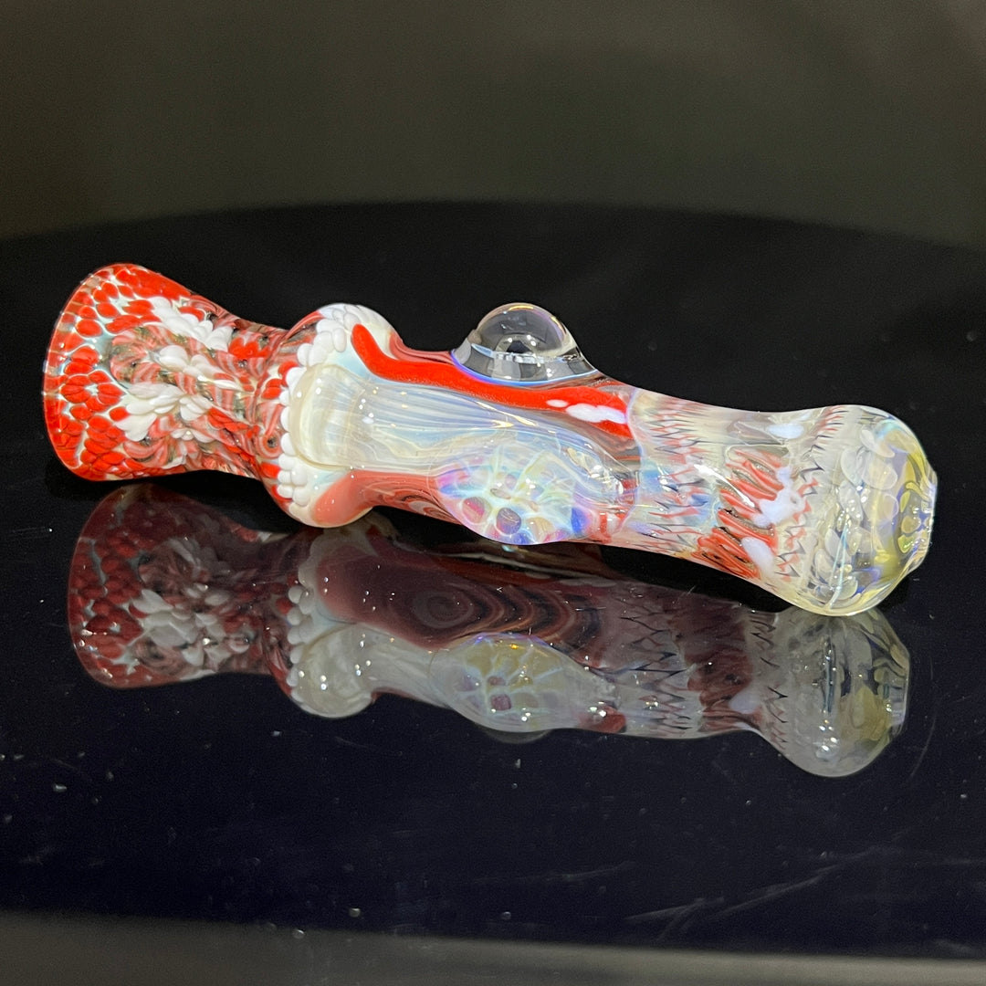 Glass Berry Cupcake Chillum 9 Glass Pipe Glass Berry Cupcake   