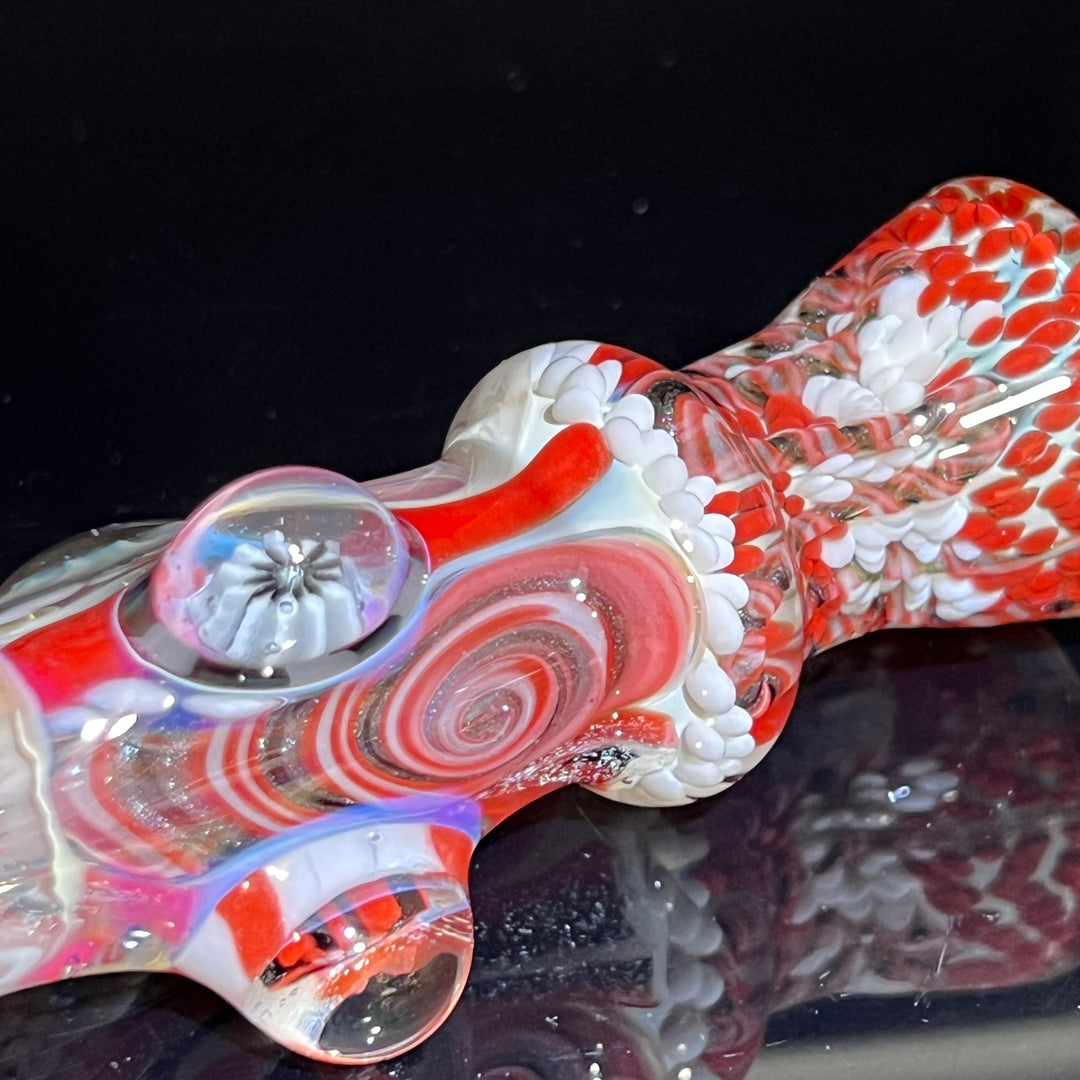 Glass Berry Cupcake Chillum 9 Glass Pipe Glass Berry Cupcake   