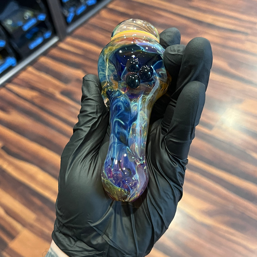 Rone Marbled Glass Pipe 5 Glass Pipe Rone Glass   