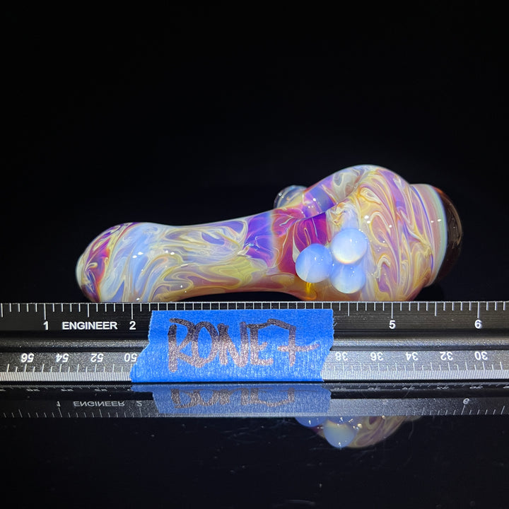 Rone Marbled Glass Pipe 7 Glass Pipe Rone Glass   