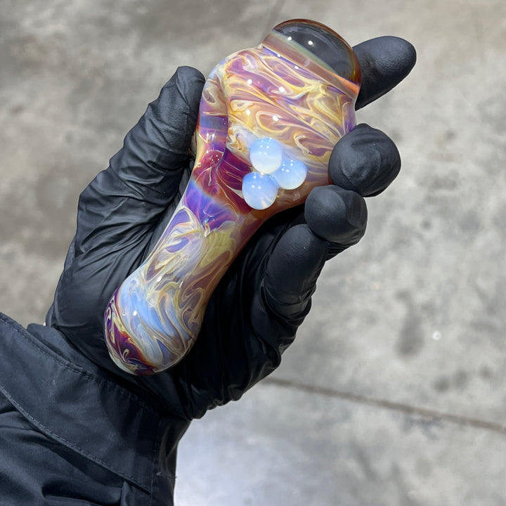 Rone Marbled Glass Pipe 7 Glass Pipe Rone Glass   