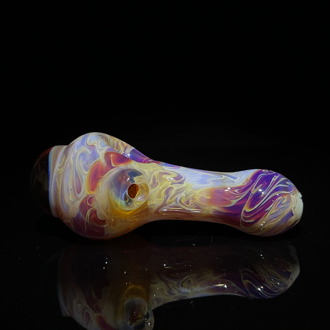Rone Marbled Glass Pipe 7 Glass Pipe Rone Glass   