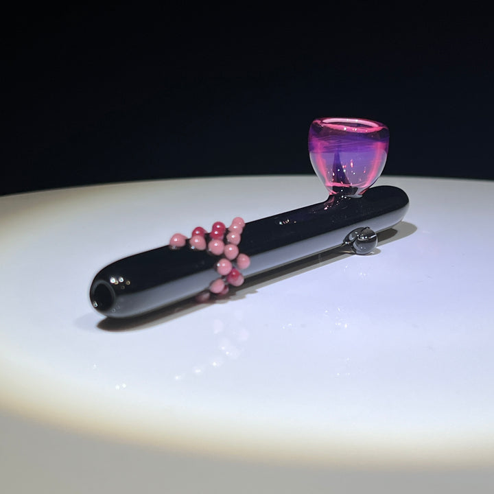 Mini Ceremonial Peace Pipe Glass Pipe Fiona Phoenix Fire   