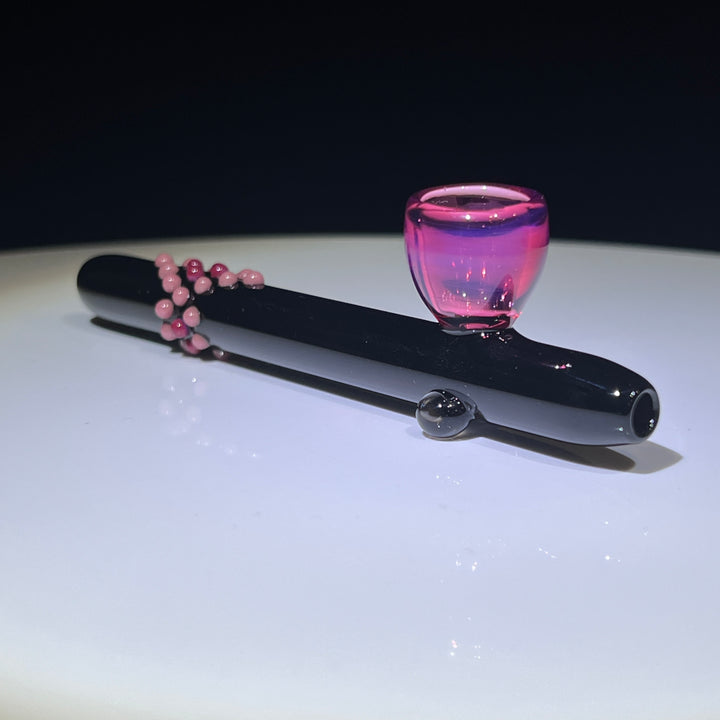 Mini Ceremonial Peace Pipe Glass Pipe Fiona Phoenix Fire   