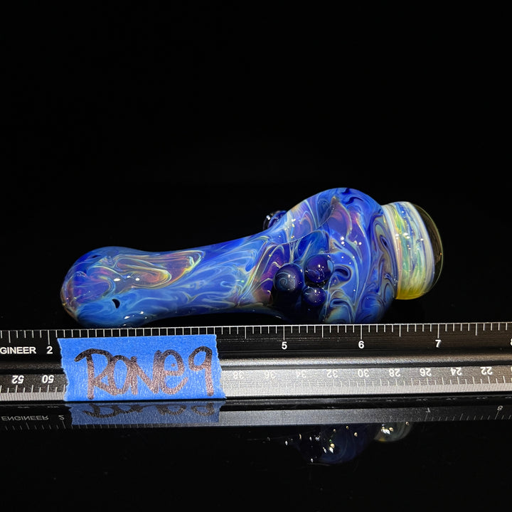 Rone Marbled Glass Pipe 9 Glass Pipe Rone Glass   