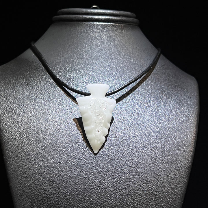 Mini Arrowhead Pendant Jewelry Fiona Phoenix Fire   