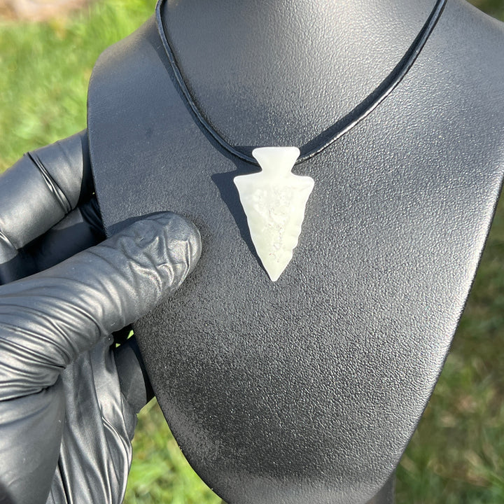 Mini Arrowhead Pendant Jewelry Fiona Phoenix Fire   