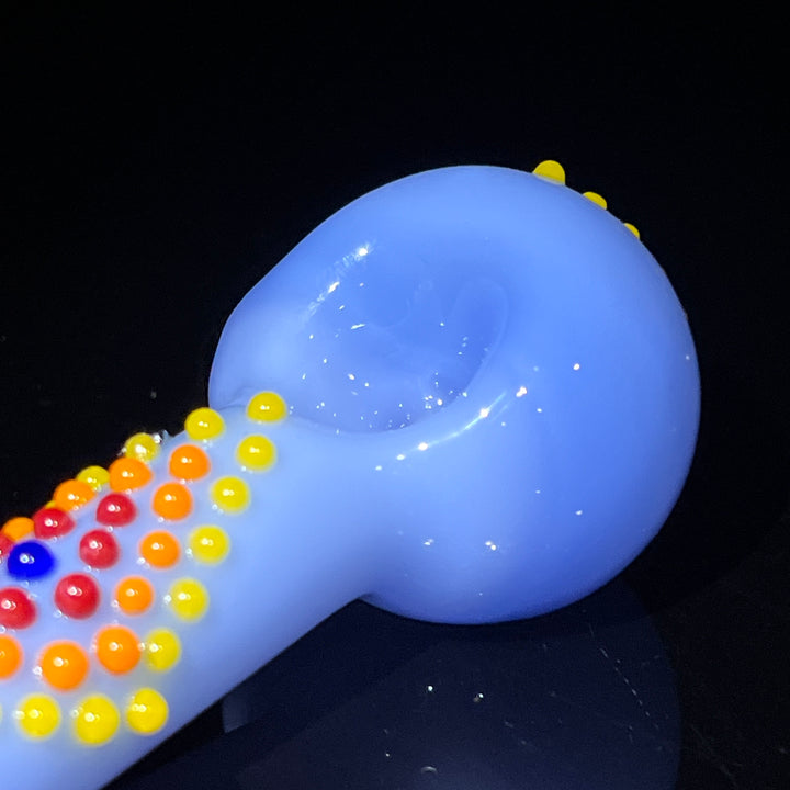 Dot Spoon Small 2 Glass Pipe Fiona Phoenix Fire   