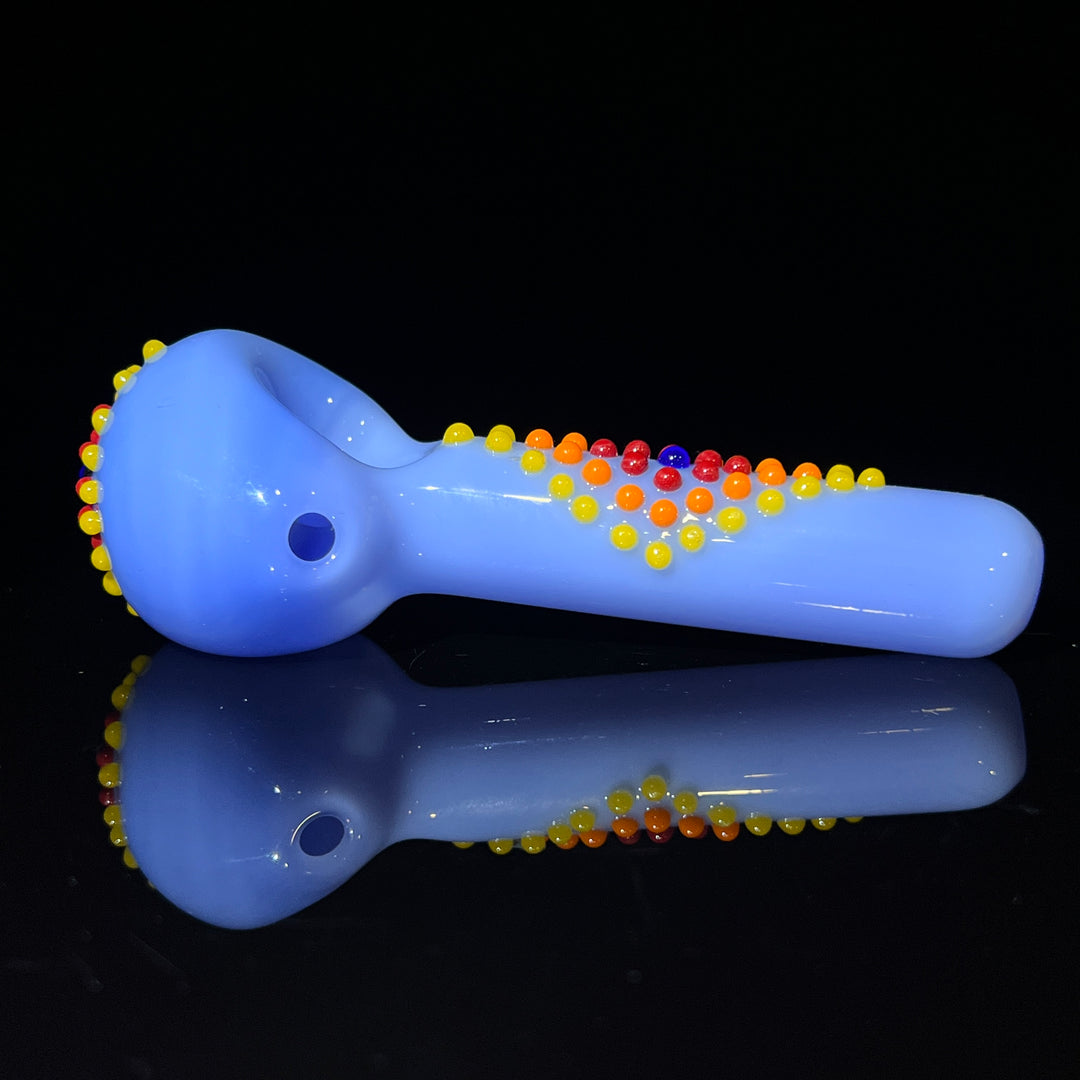 Dot Spoon Small 2 Glass Pipe Fiona Phoenix Fire   