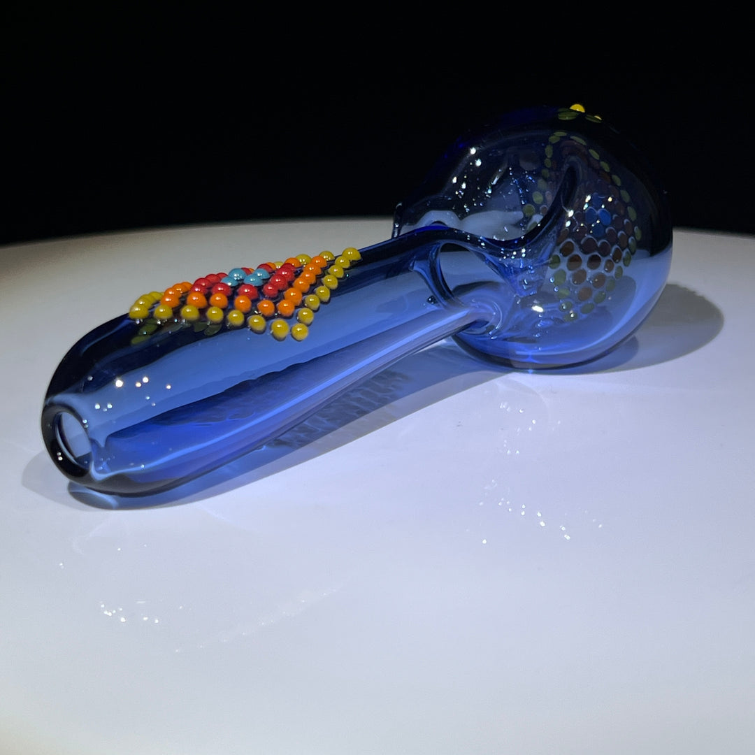 Dot Spoon Large 2 Glass Pipe Fiona Phoenix Fire   