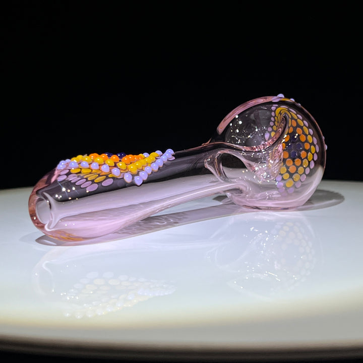 Dot Spoon Large 3 Glass Pipe Fiona Phoenix Fire   