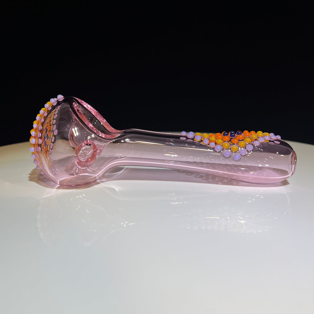 Dot Spoon Large 3 Glass Pipe Fiona Phoenix Fire   