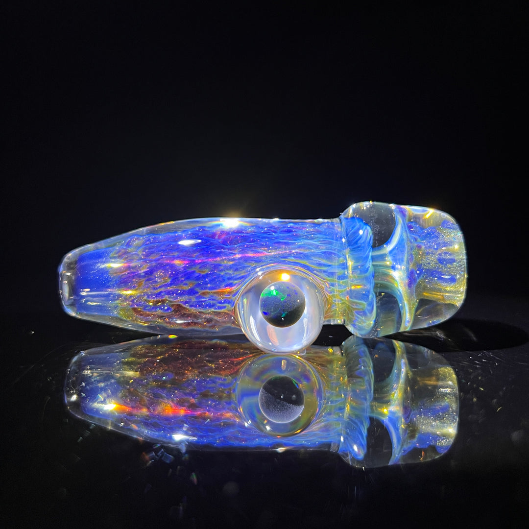 Ghost Black Planet Opal Chillum 1 Glass Pipe Tako Glass   