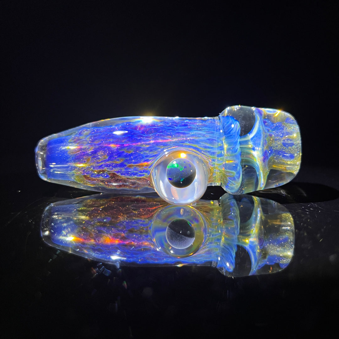 Ghost Black Planet Opal Chillum 1 Glass Pipe Tako Glass   