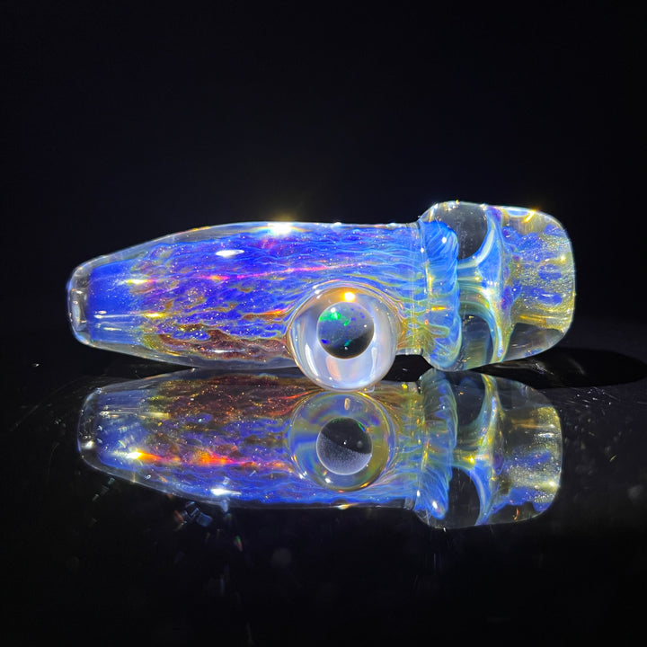 Ghost Black Planet Opal Chillum 1 Glass Pipe Tako Glass   