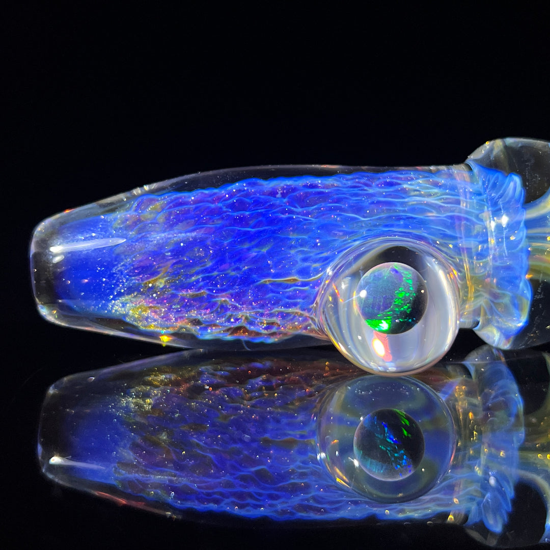 Ghost Black Planet Opal Chillum 1 Glass Pipe Tako Glass   