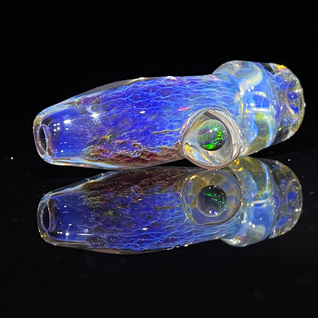 Ghost Black Planet Opal Chillum 1 Glass Pipe Tako Glass   