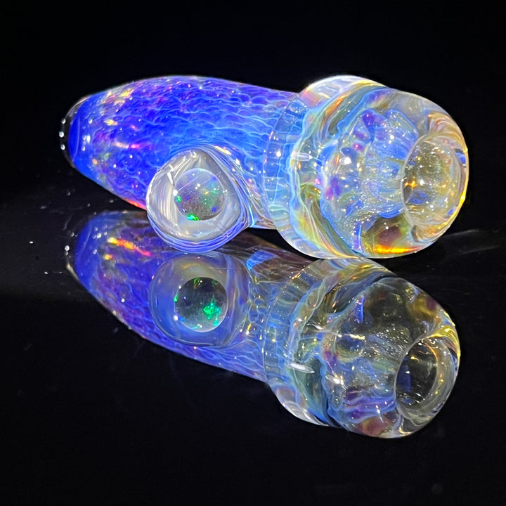 Ghost Black Planet Opal Chillum 1 Glass Pipe Tako Glass   