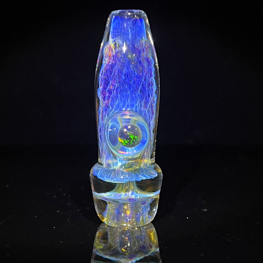 Ghost Black Planet Opal Chillum 1 Glass Pipe Tako Glass   