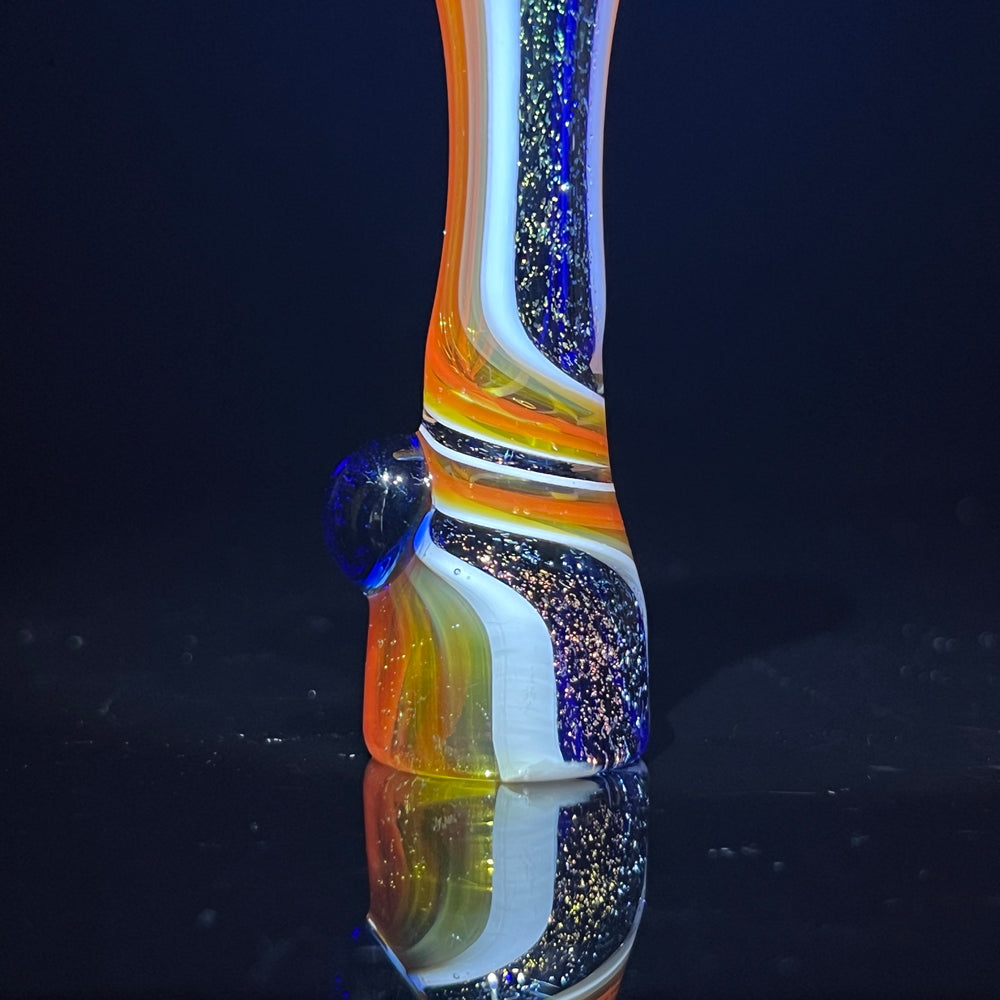 Old School Chillum 2 Glass Pipe Gladstone Glass   