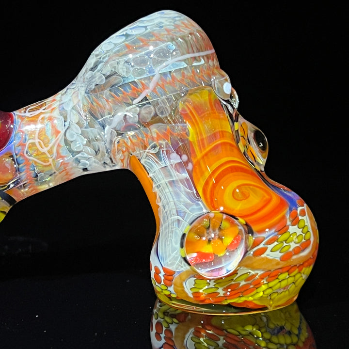 Glass Berry Cupcake Hammer Bubbler 1 Glass Pipe Glass Berry Cupcake   