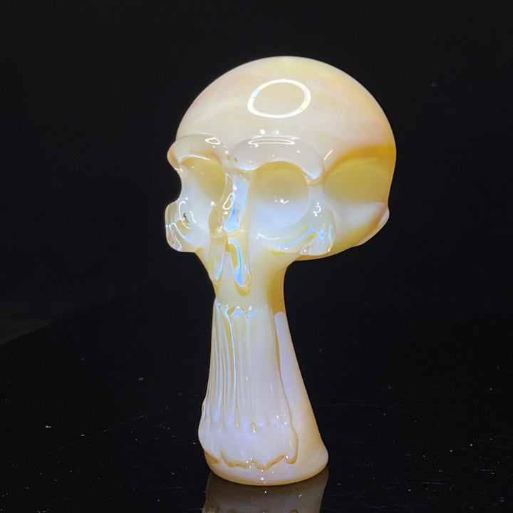 Glass Mini Skull Pipe 4 Glass Pipe Glassex   