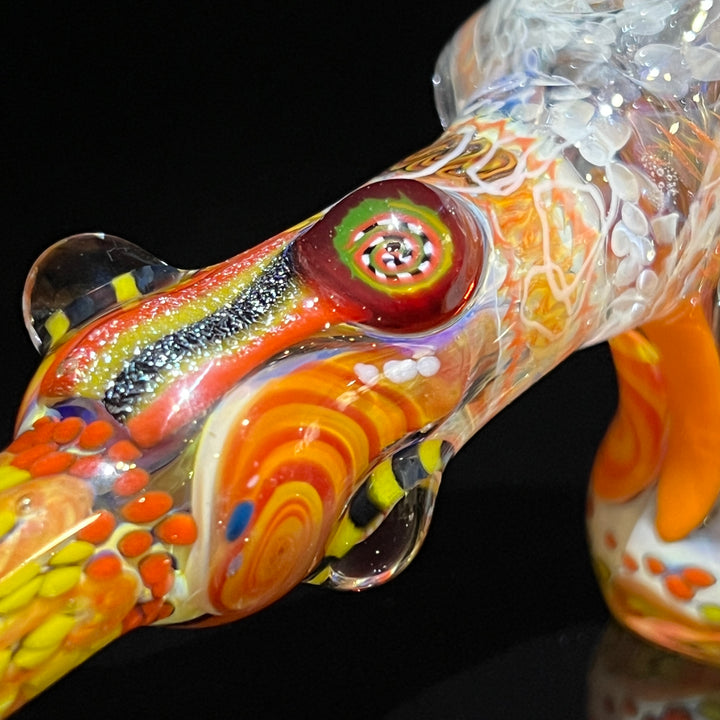 Glass Berry Cupcake Hammer Bubbler 1 Glass Pipe Glass Berry Cupcake   