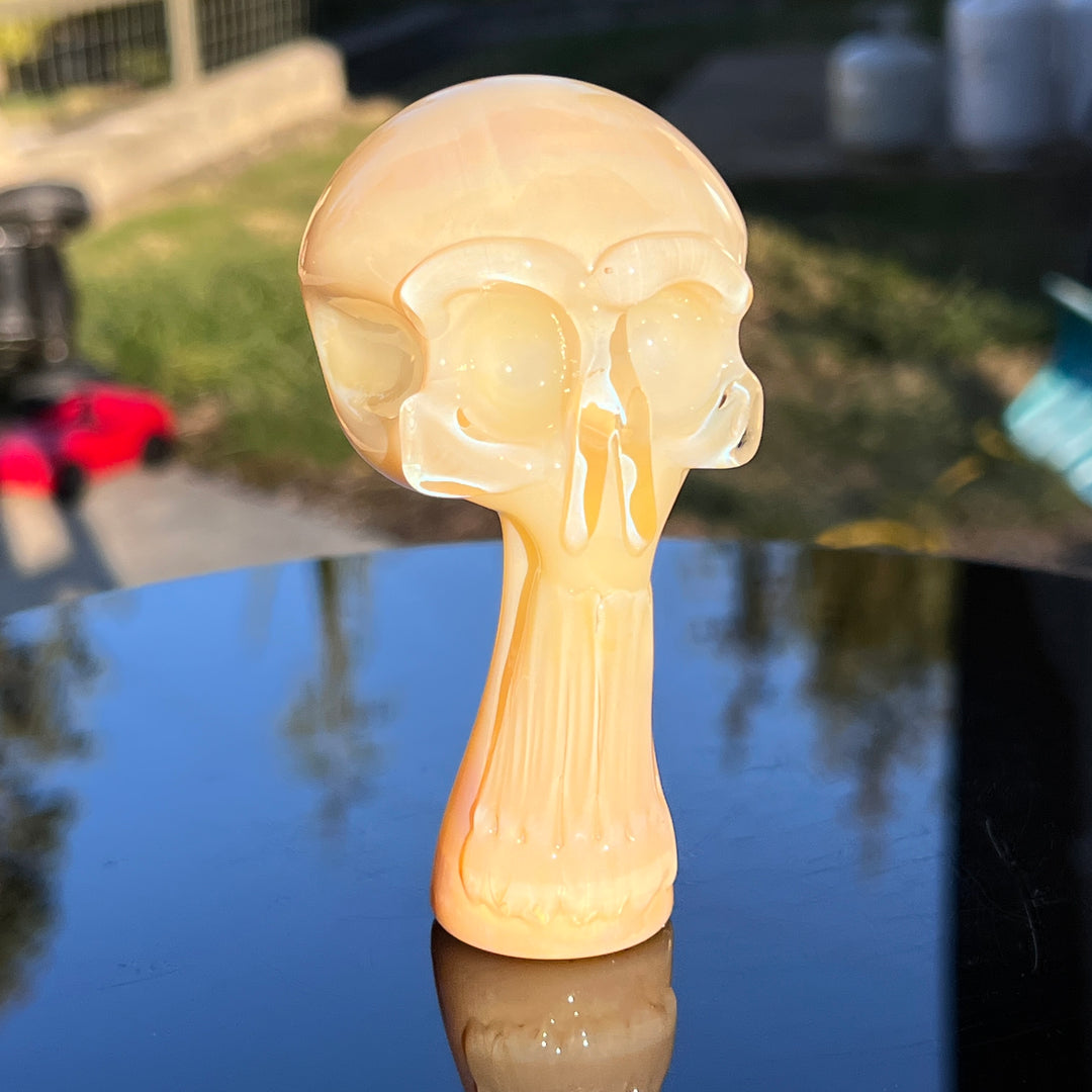 Glass Mini Skull Pipe 4 Glass Pipe Glassex   