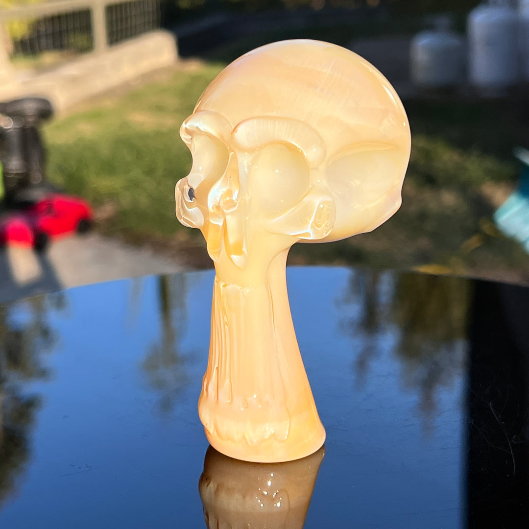 Glass Mini Skull Pipe 4 Glass Pipe Glassex   