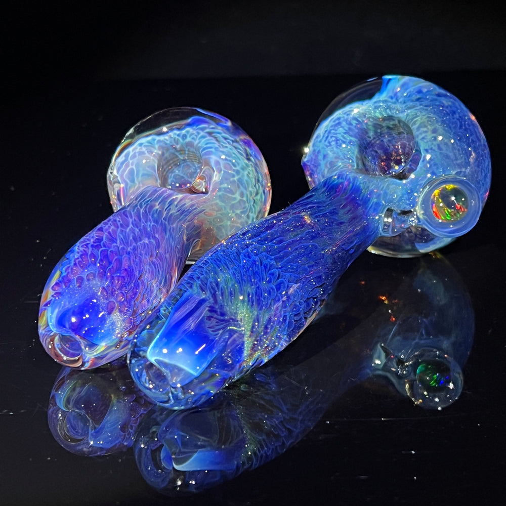 Purple Nebula Black Opal Combo 1 Glass Pipe Tako Glass   