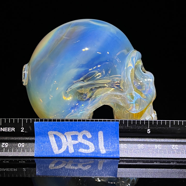Glass Skull Pipe 1 Glass Pipe Deviant Glass   