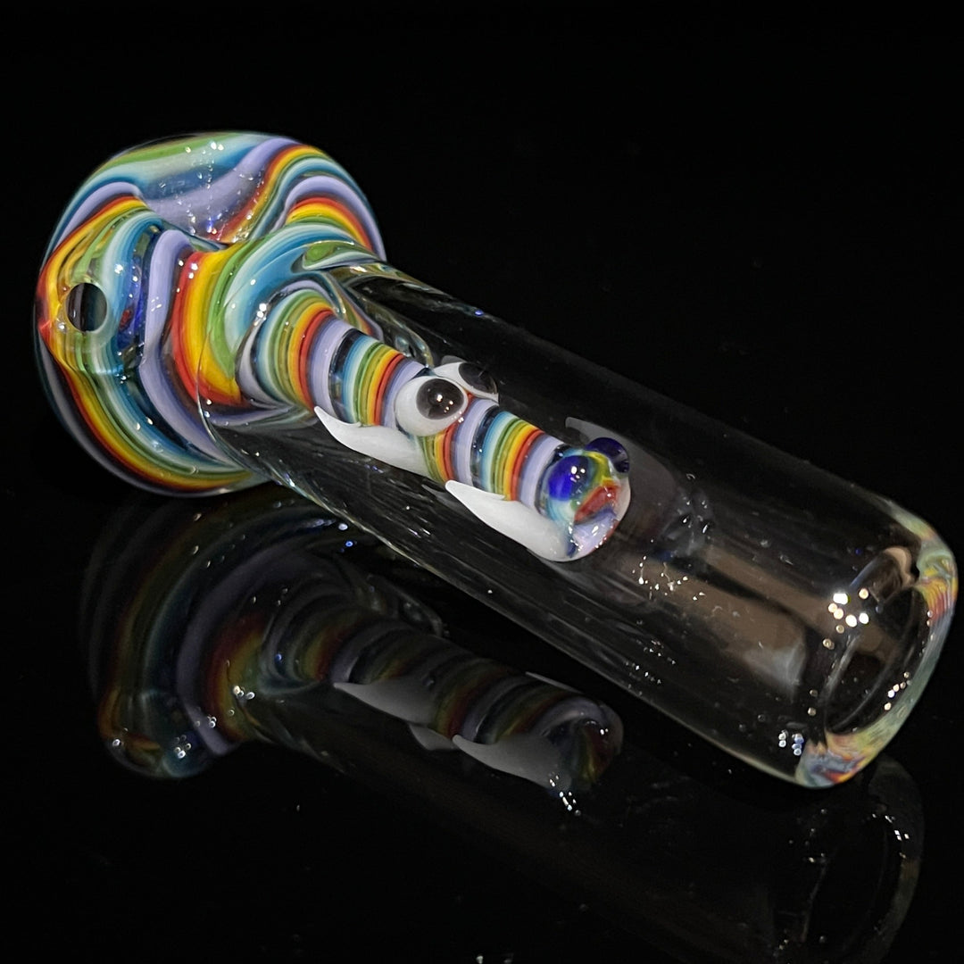 Spiral Dragon Spoon Glass Pipe Gus Glass   