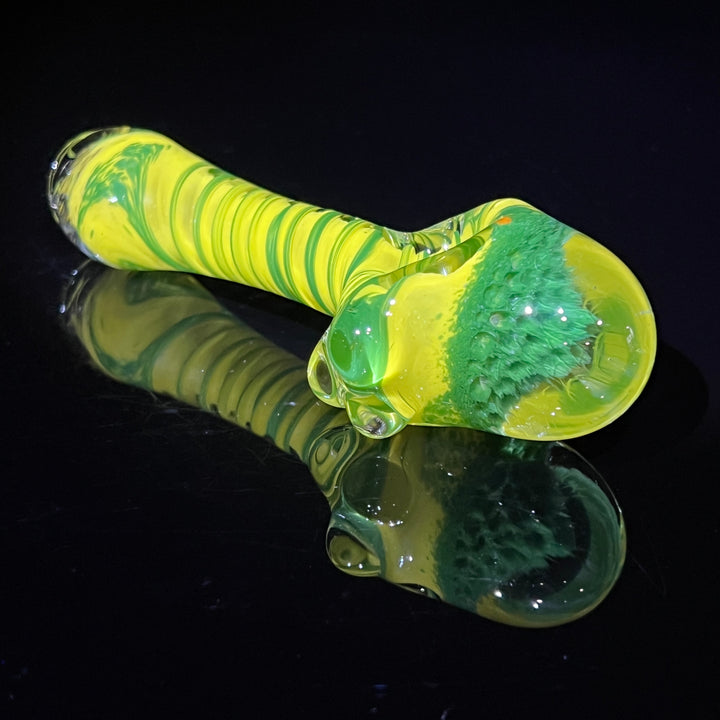 Super Sonic Alien Brain Honeycomb 3 Glass Pipe Plug a Nug   