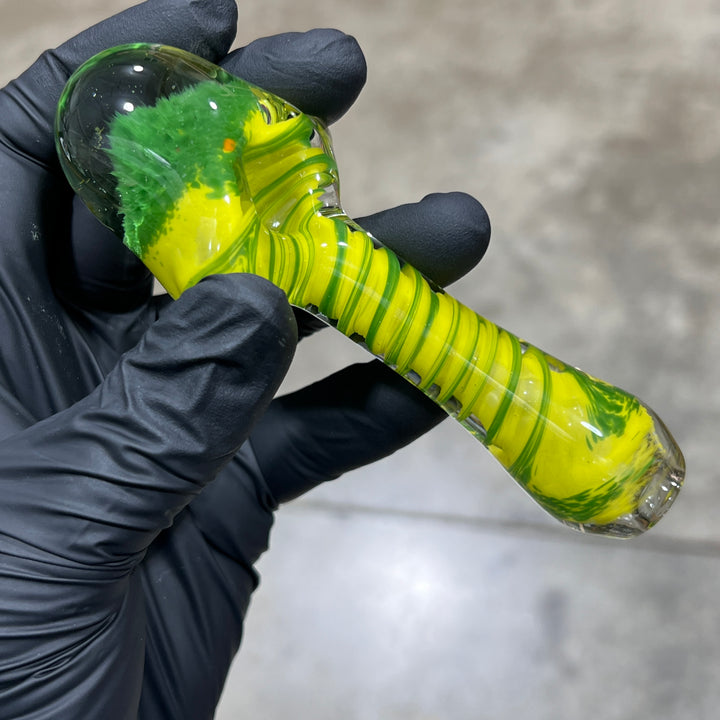 Super Sonic Alien Brain Honeycomb 3 Glass Pipe Plug a Nug   