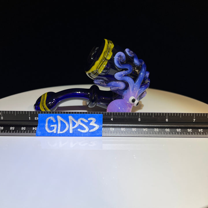 Pink Slime OctoLock Glass Pipe Glass Distractions   