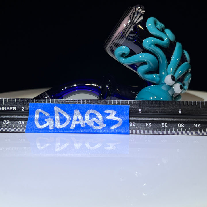 Aqua OctoLock Glass Pipe Glass Distractions   