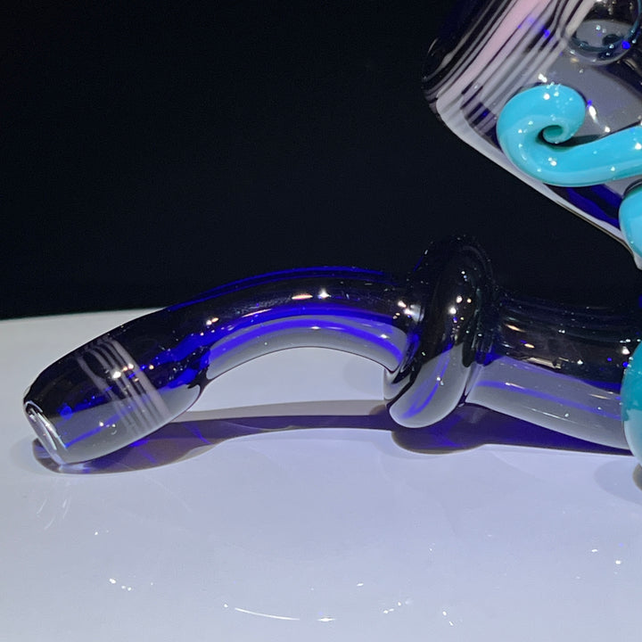 Aqua OctoLock Glass Pipe Glass Distractions   