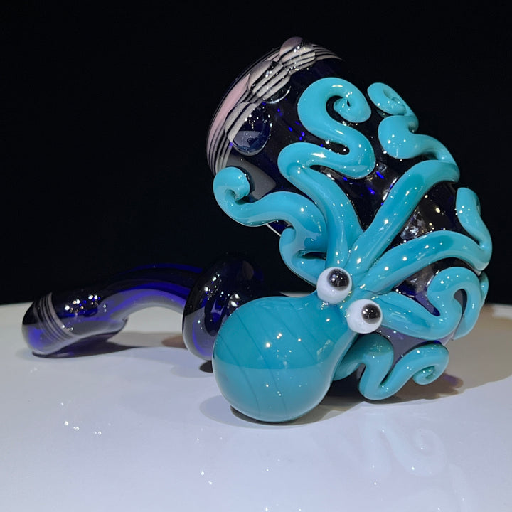 Aqua OctoLock Glass Pipe Glass Distractions   