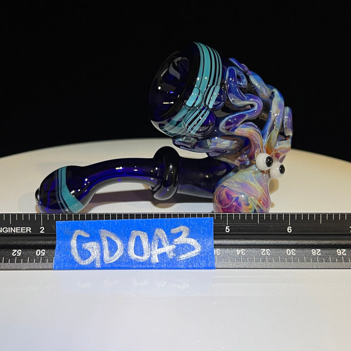Purple OctoLock Glass Pipe Glass Distractions   