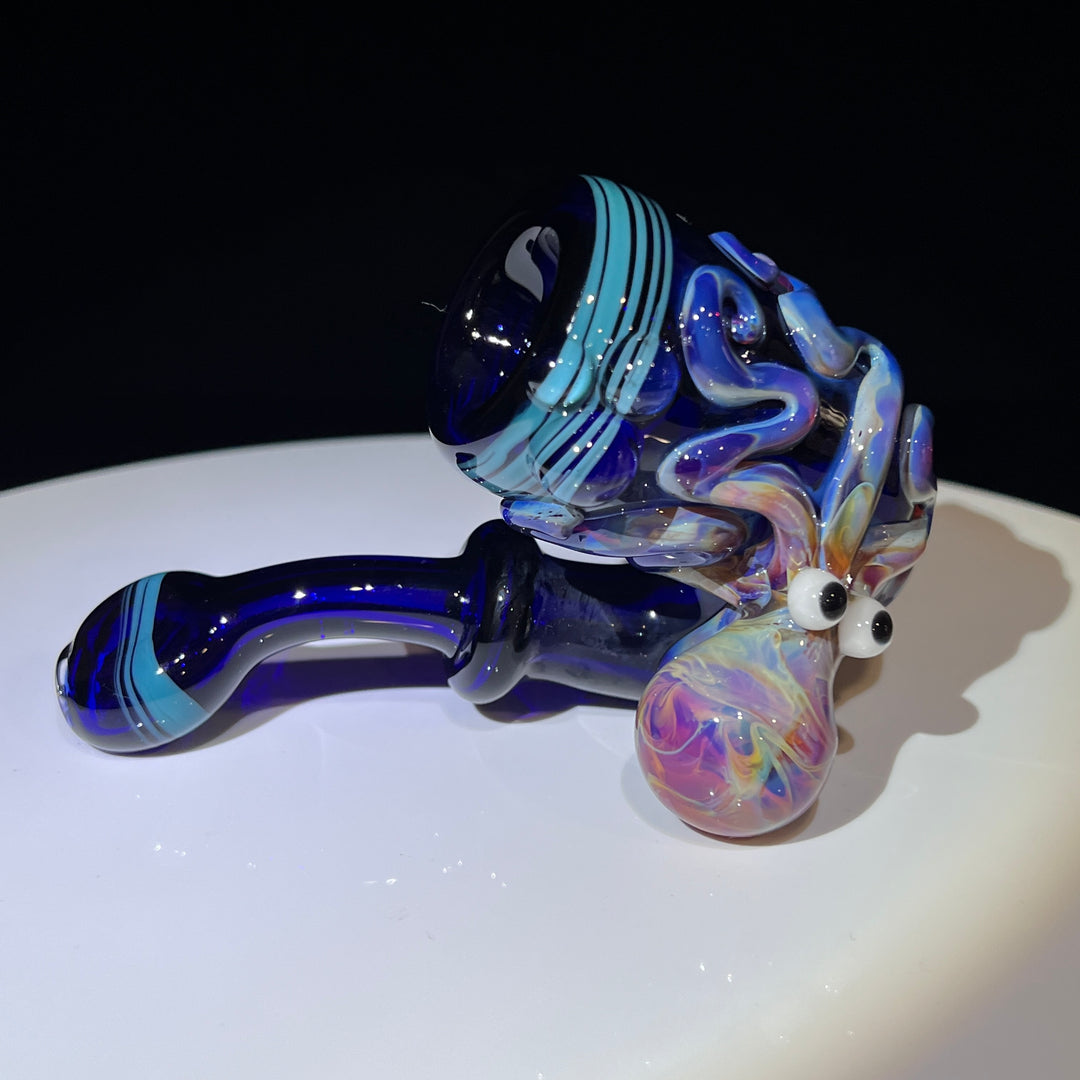 Purple OctoLock Glass Pipe Glass Distractions   